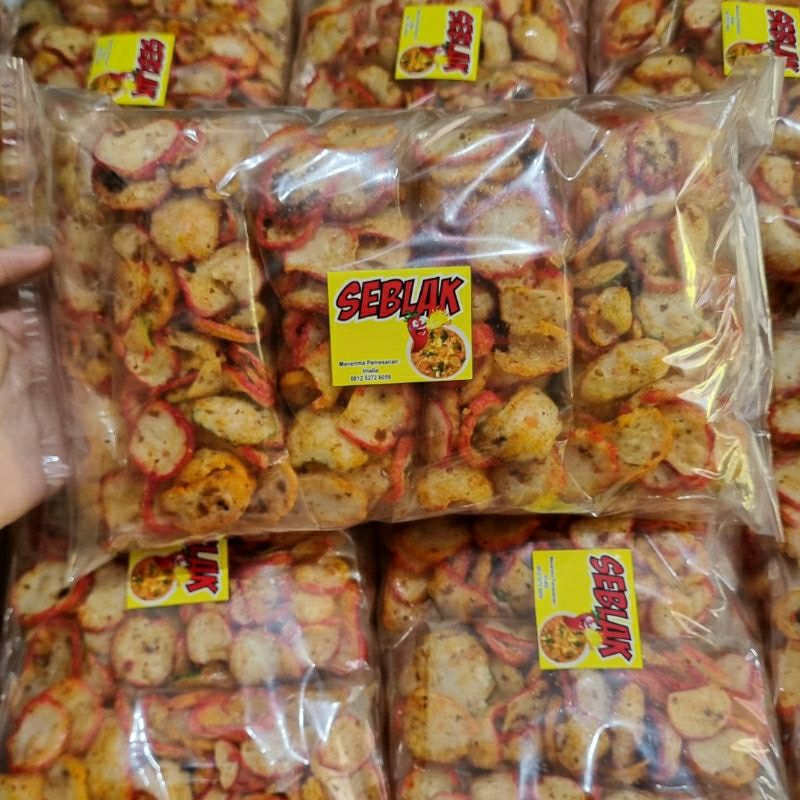 

KERUPUK SEBLAK SUPER PEDAS 250gram - SEBLAK KERING - SEBLAK KENCUR - SEBLAK ENAK - SEBLAK MURAH - SEBLAK VIRAL