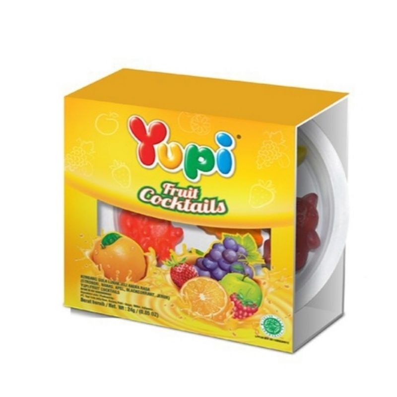 

Yupi Gummy Candies Fruit Cocktails 24 g