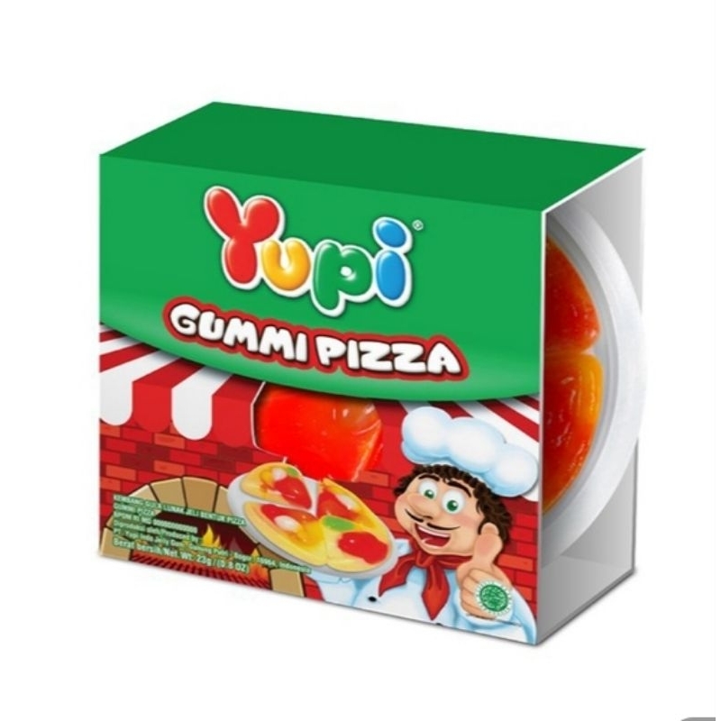 

Yupi Gummy Candies Gummi Pizza 23 g