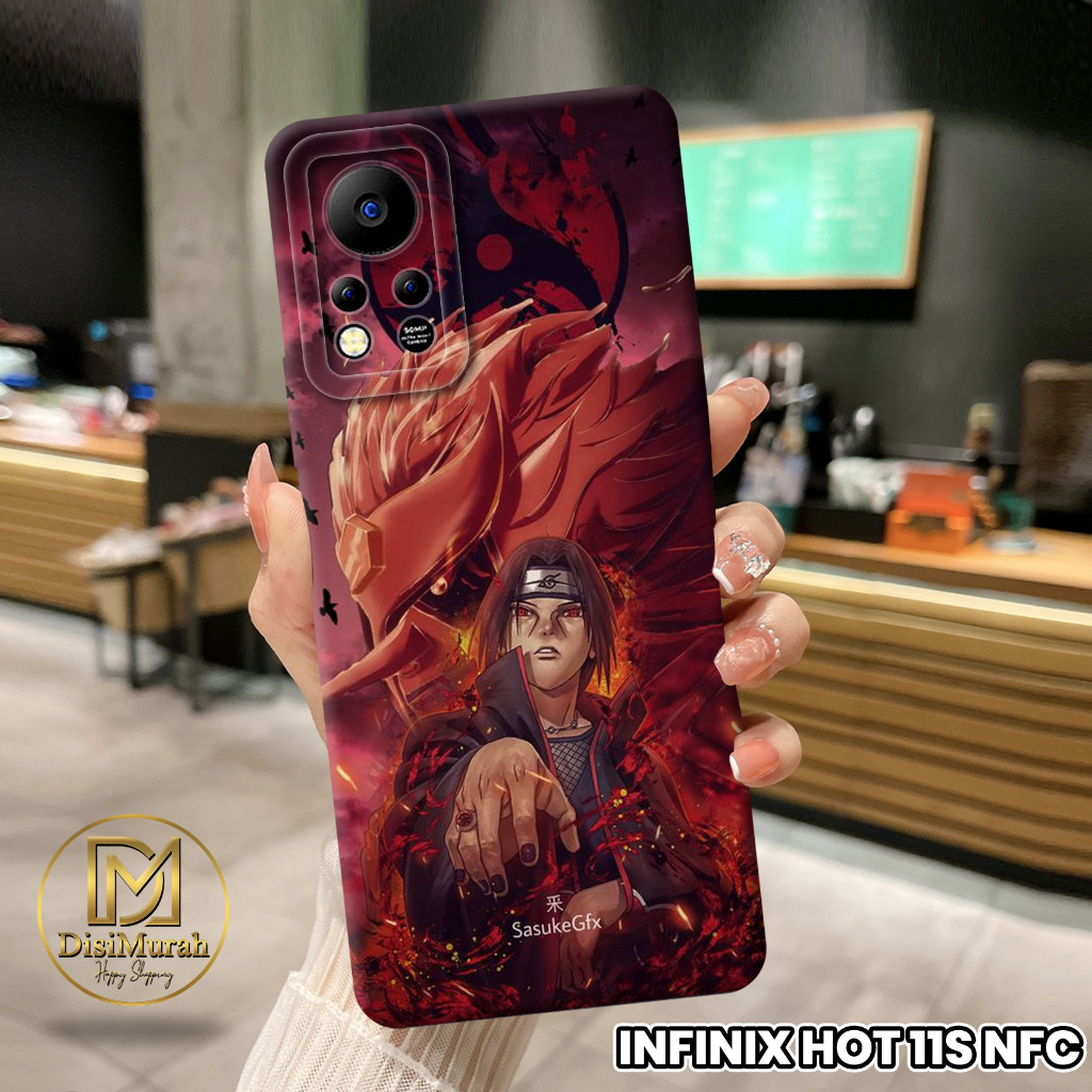 (DS0402) Case Hp Pro Kamera Infinix Hot 11S NFC  MOTIF Anime  Ready Untuk semua tipe handphone Vivo Realme Xiaomi Samsung Infinix Itel vision Iphone Softcase Lentur casing protection