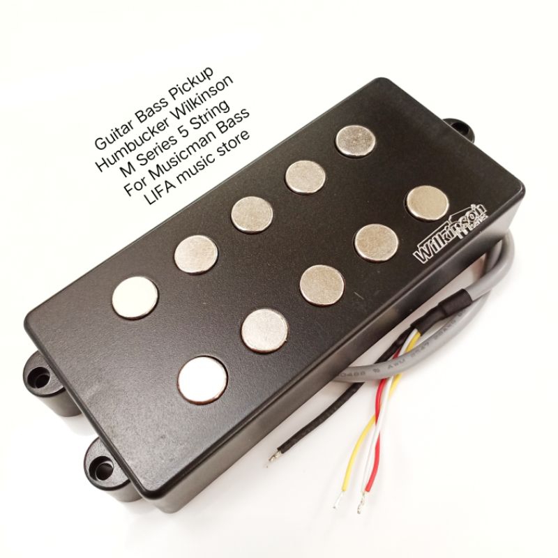 Guitar Bass Pickup Humbucker Wilkinson M Series 5 String For Musicman Bass