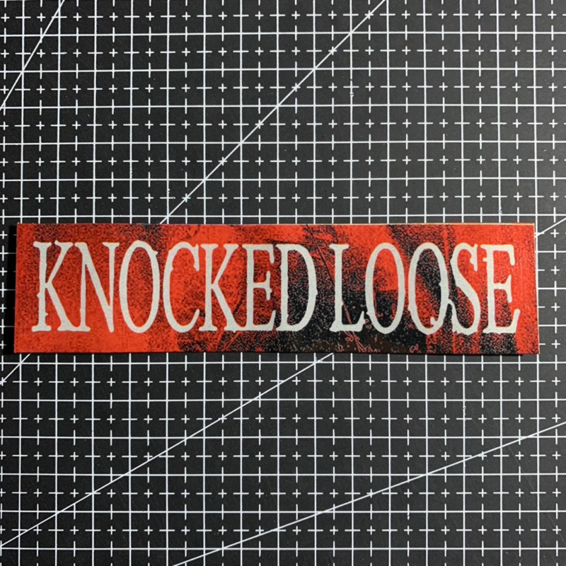 STICKER BAND KNOCKED LOOSE