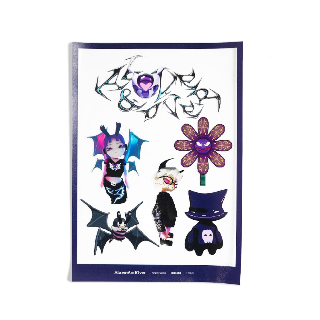 

RHEMO X ABOVE AND OVER - MAYHEM STICKER PACK
