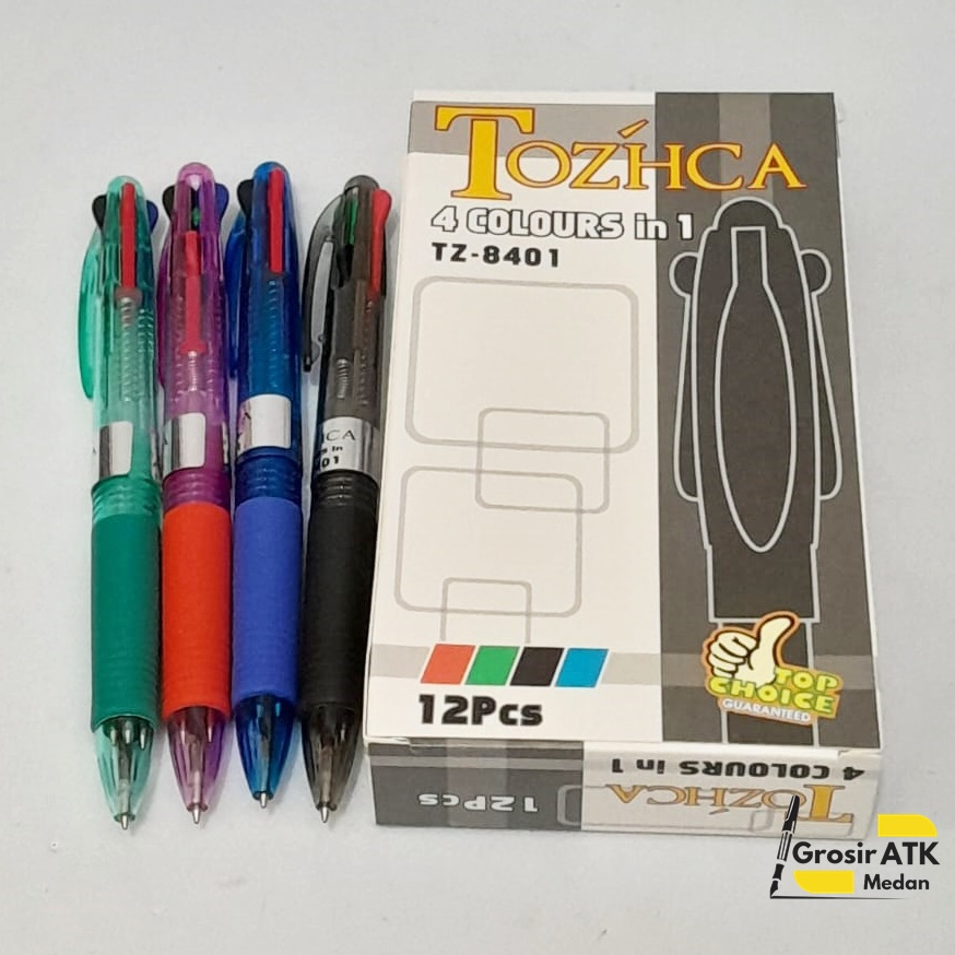 

PULPEN 4 WARNA TOZHCA/Pena/Bollpoin/Alat Tulis