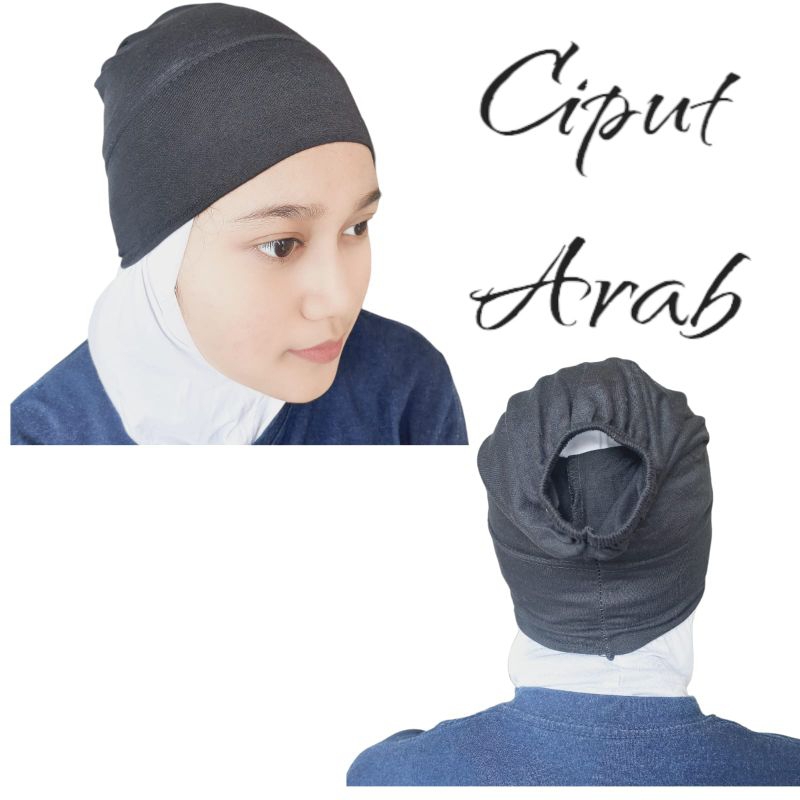 Inner Hijab Polos Ciput Hijab Bahan Kaos