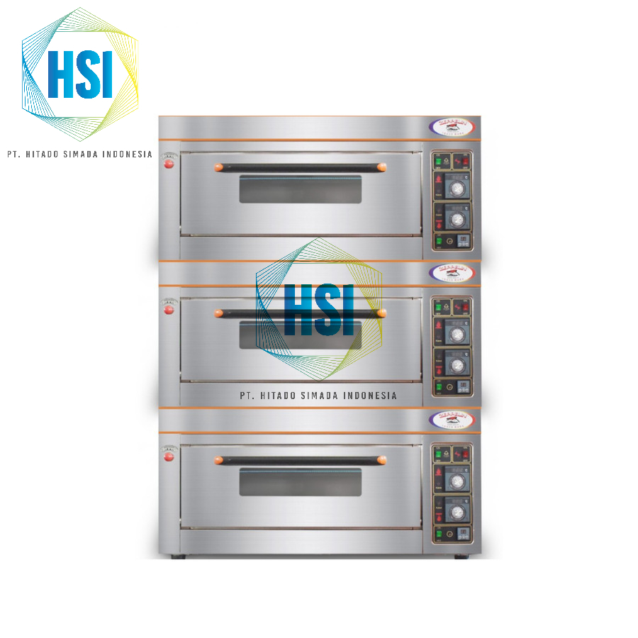 Oven Deck 3 Pintu 6 Loyang Zeppelin