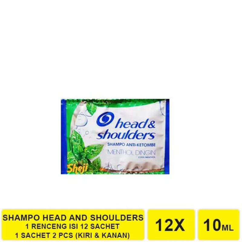 Head And Shoulders Shampoo Renceng Isi 12  Saset