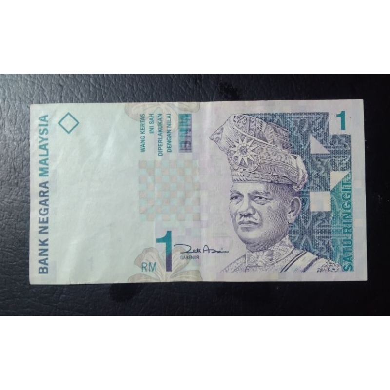 uang kertas asing Malaysia 1 ringgit