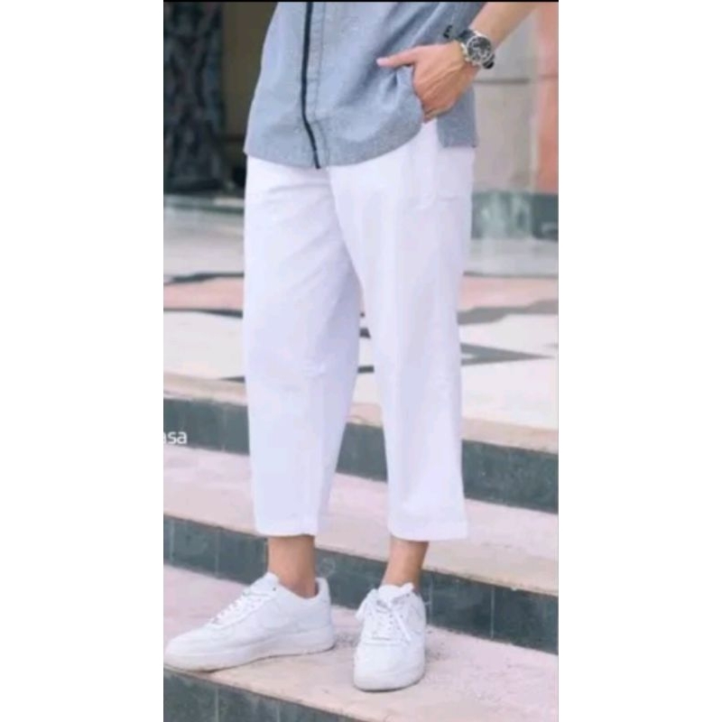 Celana Chino Putih Sirwal Ori_BDG Premium