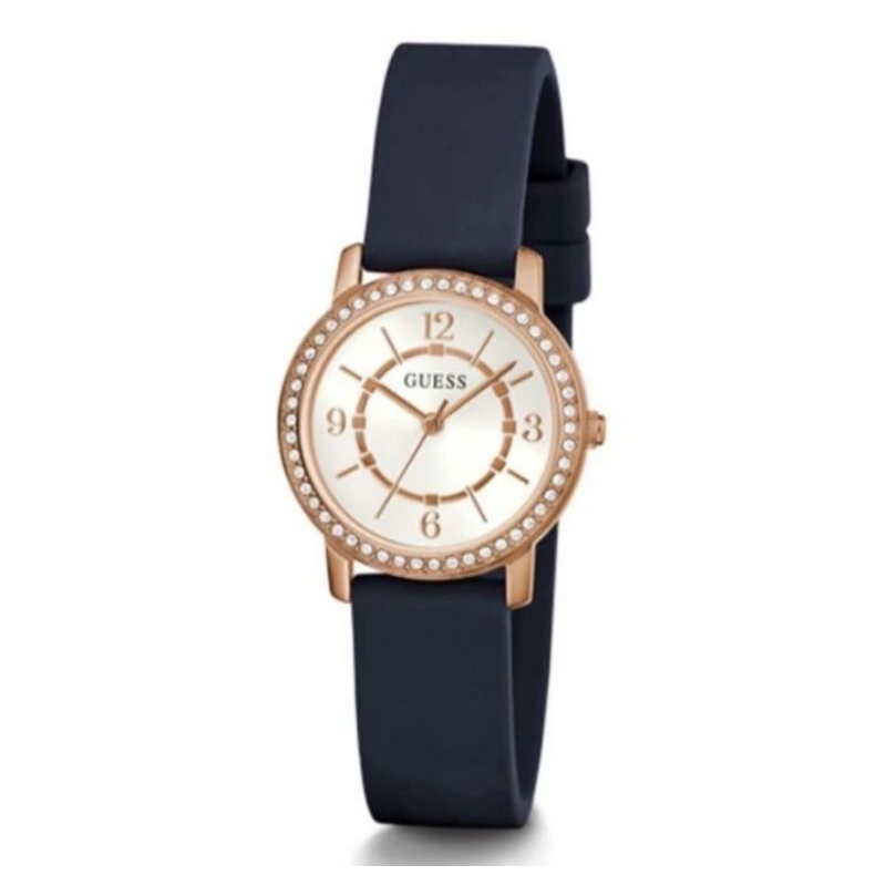 GUESS GW0469L2 Jam Tangan Analog Wanita Rubber Original