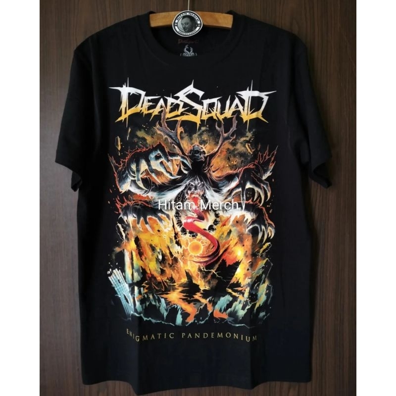 [ORI] T_SHIRT@deadsquad.official Enigmatic Pandemonium Kaos Pria