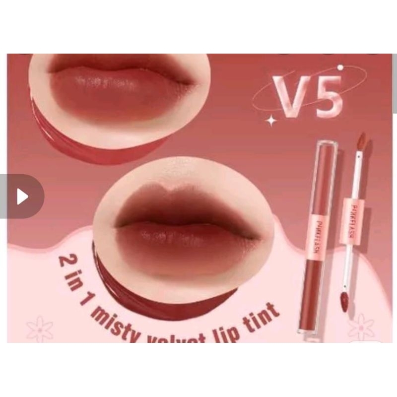 pinkflash duo lipstik
