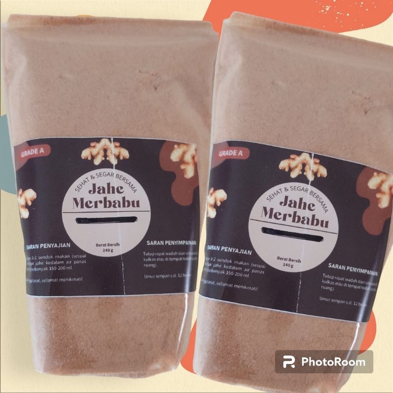 

Yalaku - Jahe Merah Grade A 240 gr/Jahe Merah Instant/Bubuk Jahe Merah Murni Grade A