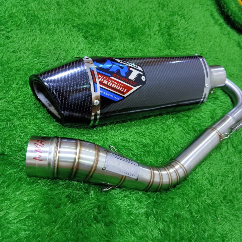 Knalpot Racing Nmax Old. Nmax Lama full Set JRT Original Carbon model Akrapovic mini