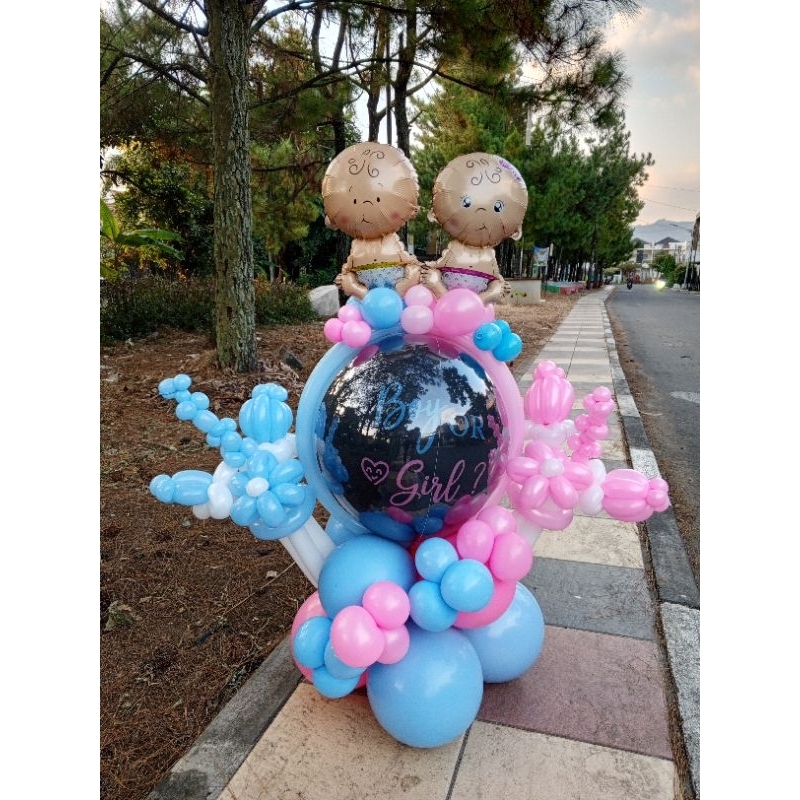 Balon Gender Reveal Standing