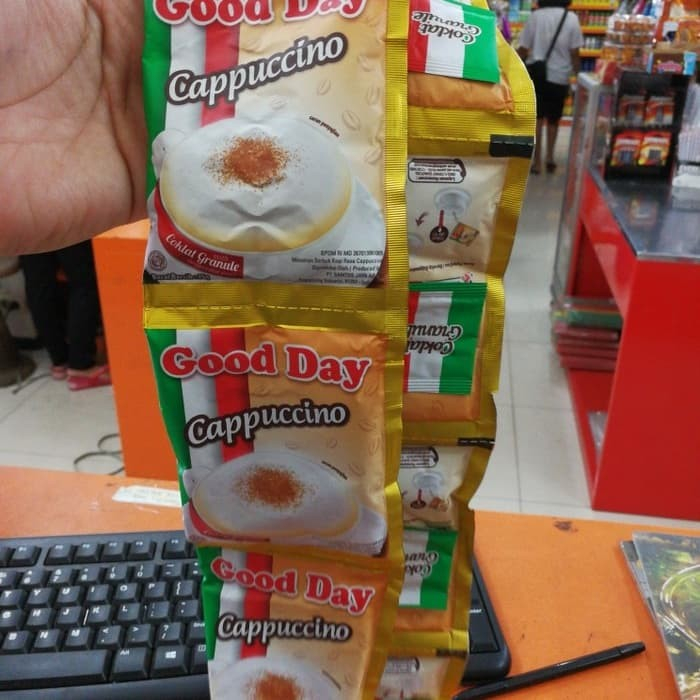 

ED 07.25 RTG 10S*25GR - GOODDAY CAPPUCINNO / Kopi GOOD DAY CAPUCINO RENTENG - live7