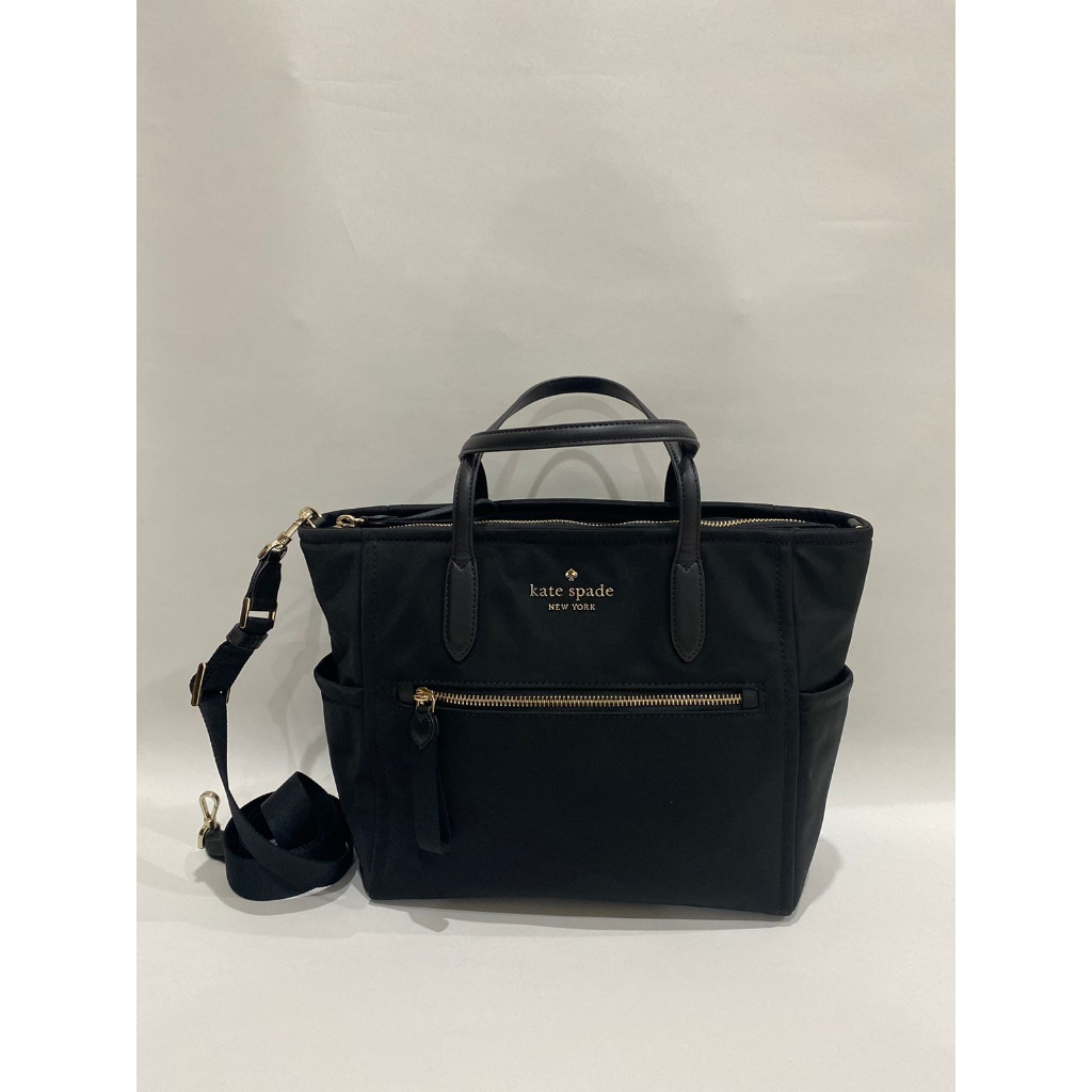Kate spade chelsea medium satchel black