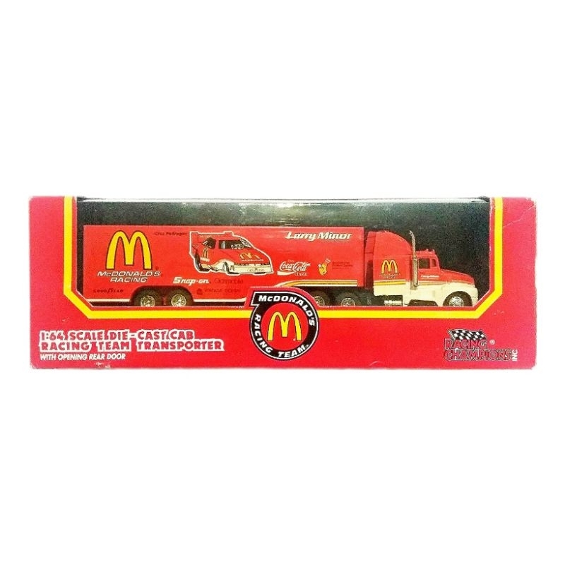 Nascar No - McDonald's Coca-Cola Larry Minor Cruz Pedregon Oldsmobile red 1992 Edition Truck Transpo