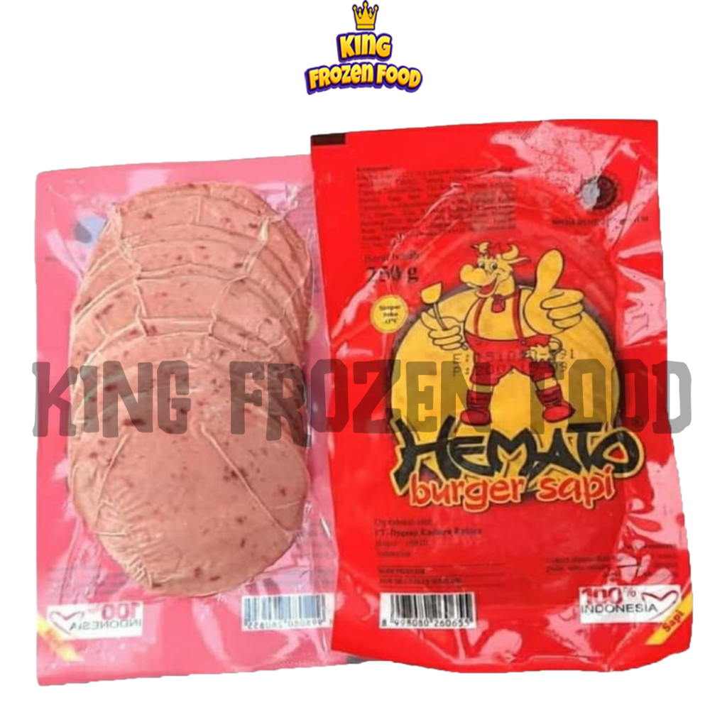 

Hemato Burger Sapi Kemasan 20/10Pcs