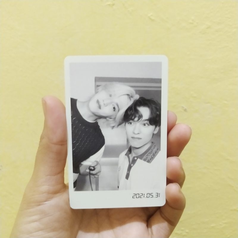 (BOOKED) seventeen scoups seungcheol vernon vercheol dicon 101 polaroid pola pc photocard official