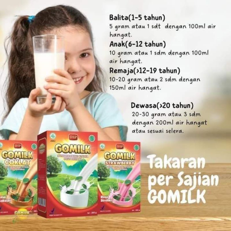 

GOMILK SUSU KAMBING ETAWA HERBAL NO.1