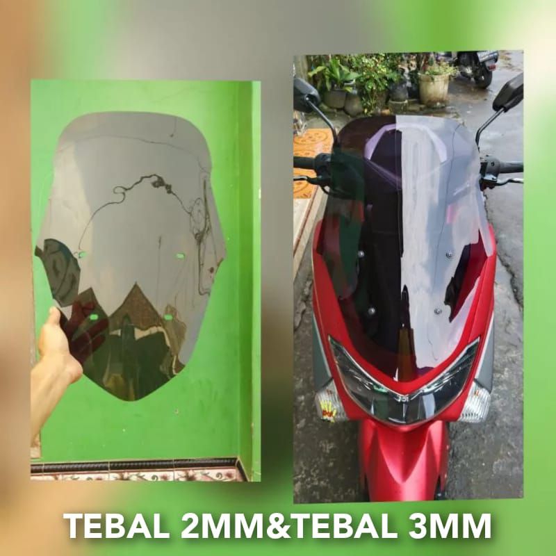 Visor Windshield Nmax Lama Visor Nmax Old model xmax Panjang