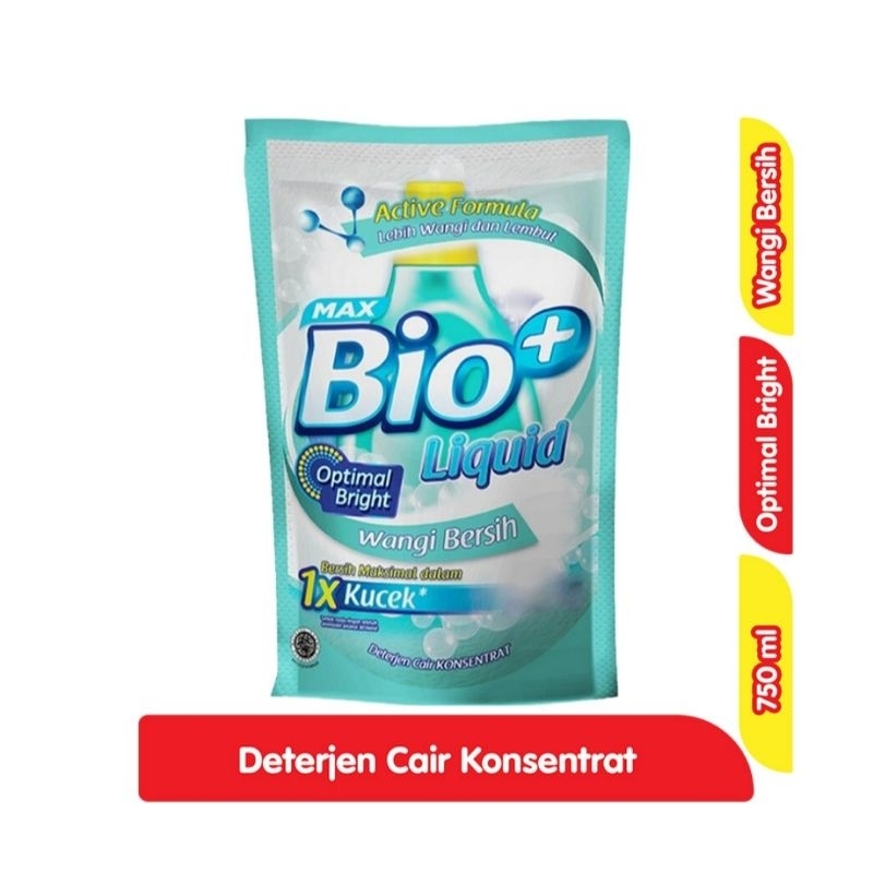 bio + max detergen liquid 750ml