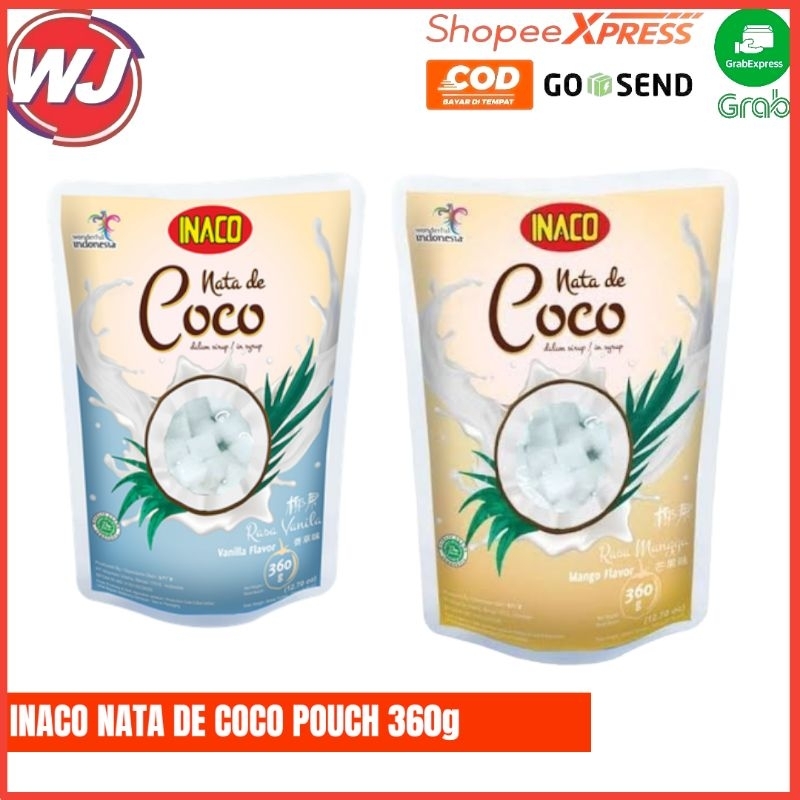 

INACO NATA DE COCO POUCH 360g