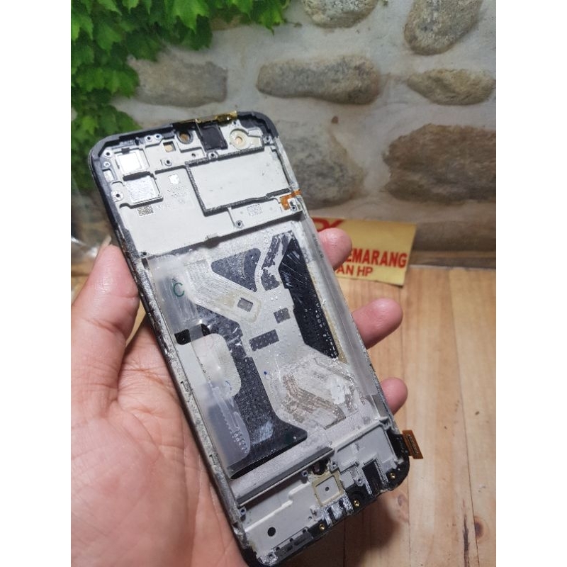 tatakan frame lcd ori copotan Vivo S1 kondisi bagus