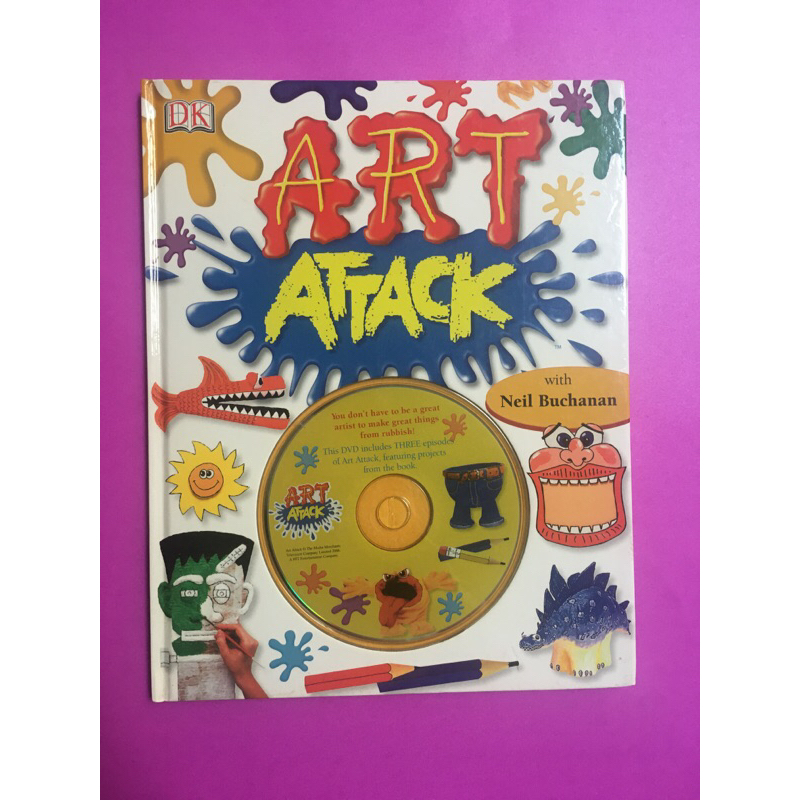 

Buku & DVD Bahasa Inggris Prakarya Anak ART ATTACK by Neil Buchanan