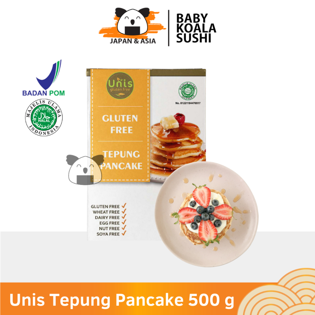 

UNIS Gluten Free Tepung Pancake 500 g Halal