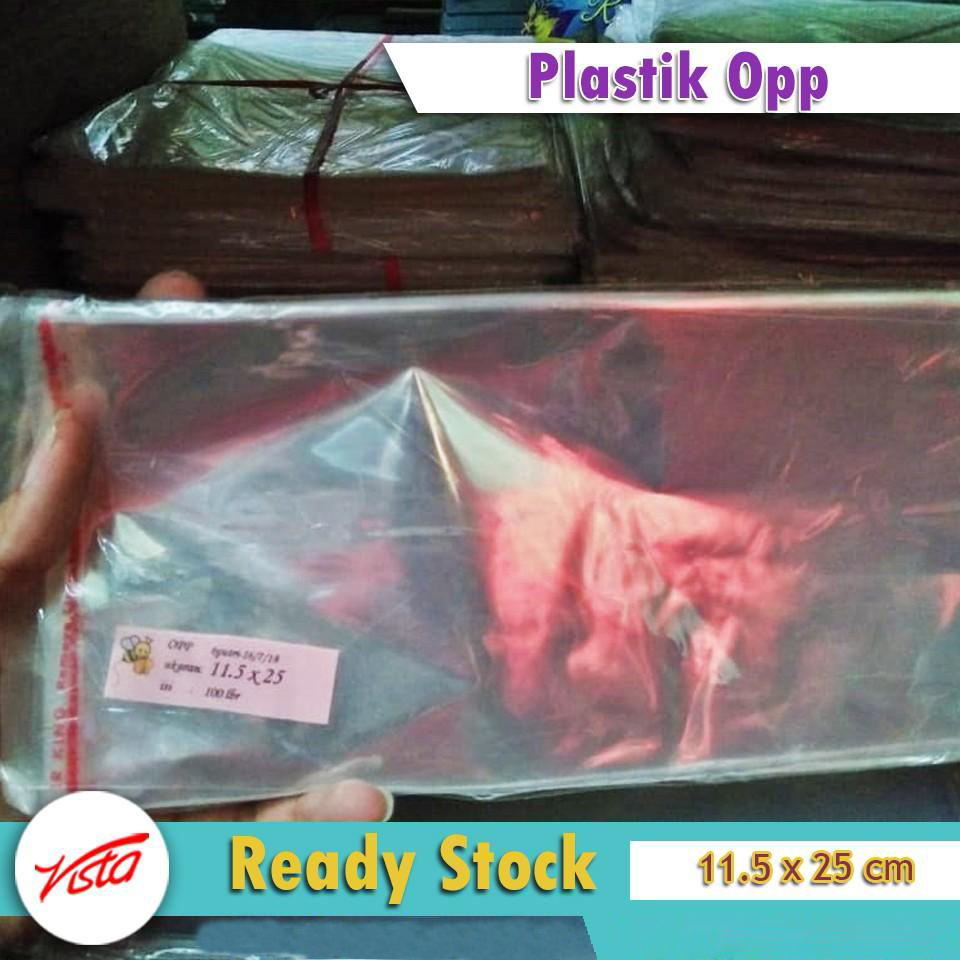 Opp Plastik 11.5 x 25