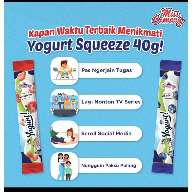 

yogurt Cimory stick 20pcs