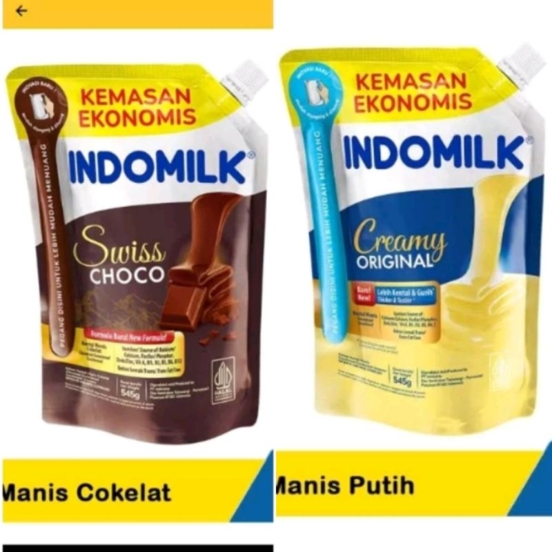 

indomilk pouch 545g