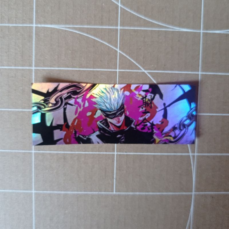 

Sticker anime hologram gojo jujutsu kaisen