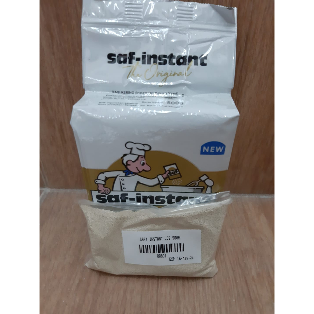 

Saft Intant Los 50gr/ Ragi Saf-instant / safinstant/ ragi roti/ yeast/ instant yeast