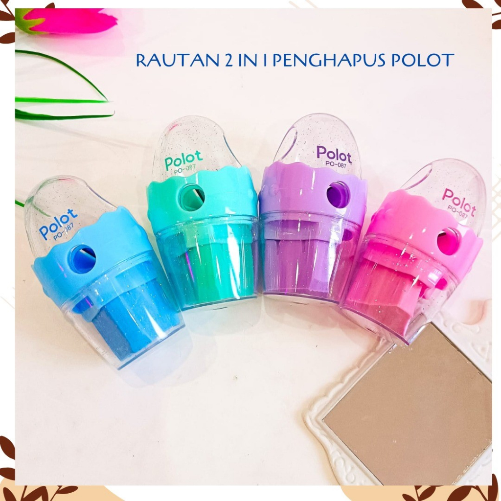 

RAUTAN 2 IN 1 PENGHAPUS POLOT ALAT-ALAT SEKOLAH AESTHETIC KOREA ERASER SHARPERNER UNIK TERMURAH TERJANGKAU