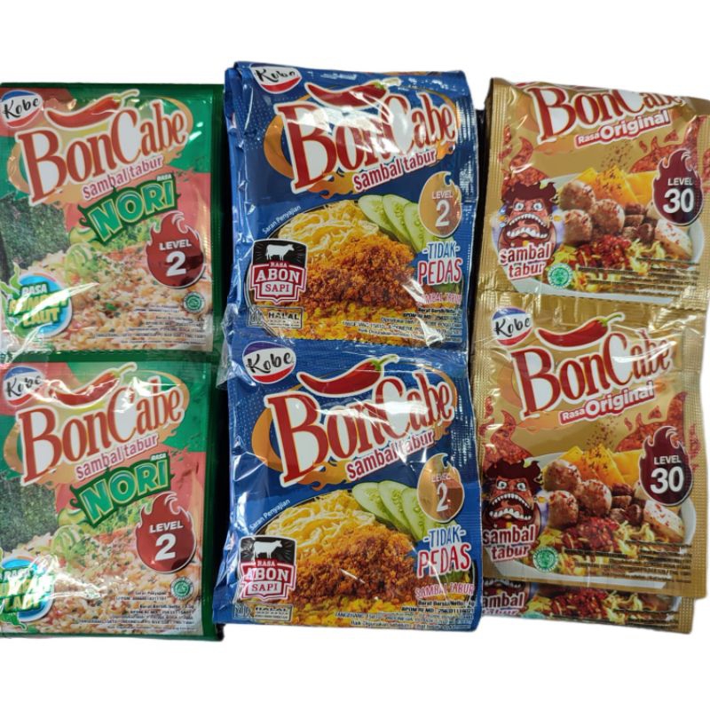 

BON CABE Sambal Tabur isi 12