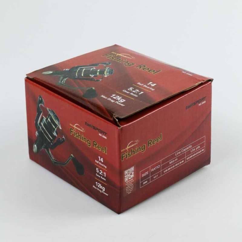 Metal Reel Pancing NX 2000 Alat Pancing Nx2000