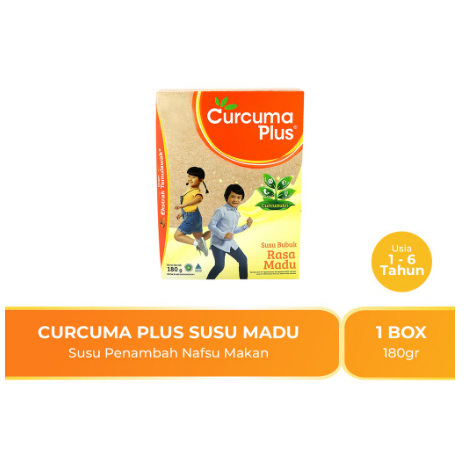 

Curcuma Plus Susu Bubuk Ekstrak Temulawak Madu 180gr