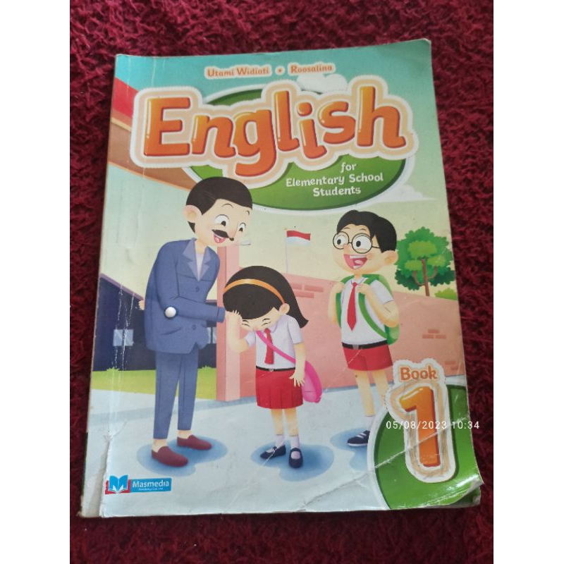 buku English kelas 1 SD masmedia