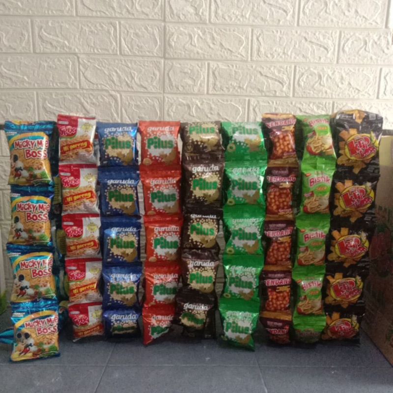 

snack rencengan 500 isi 10pcs