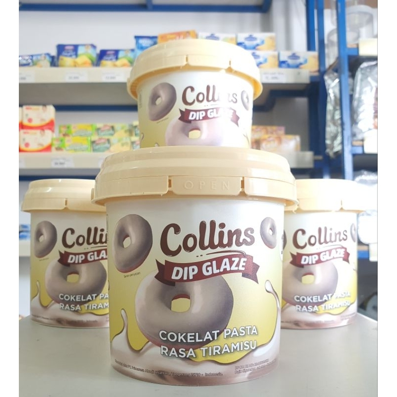 

Collins Glaze Tiramisu 1Kg / Topping Donat Tiramisu / Dip Glaze Tiramisu Collin