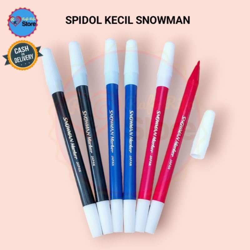 

Spidol Kecil Marker Snowman / Pcs