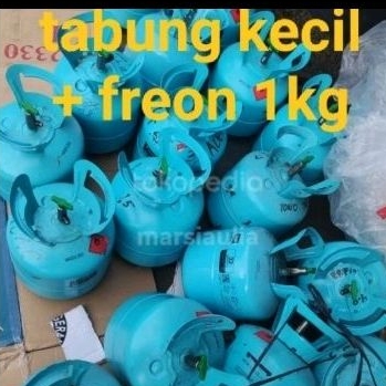 tabung fre on kecil diisi preon r22 1kg freonn r22 isi 1 kg