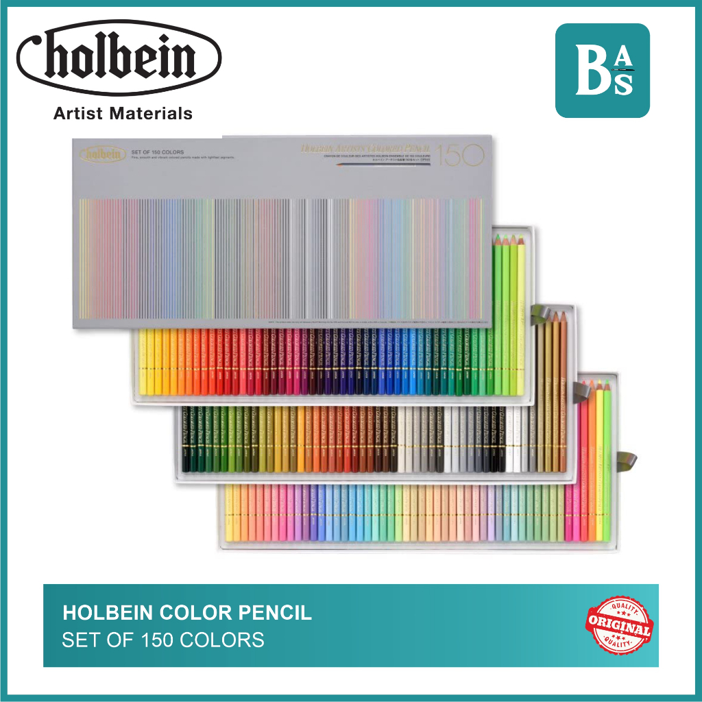 

Holbein Color Pencil Set of 150 Colors