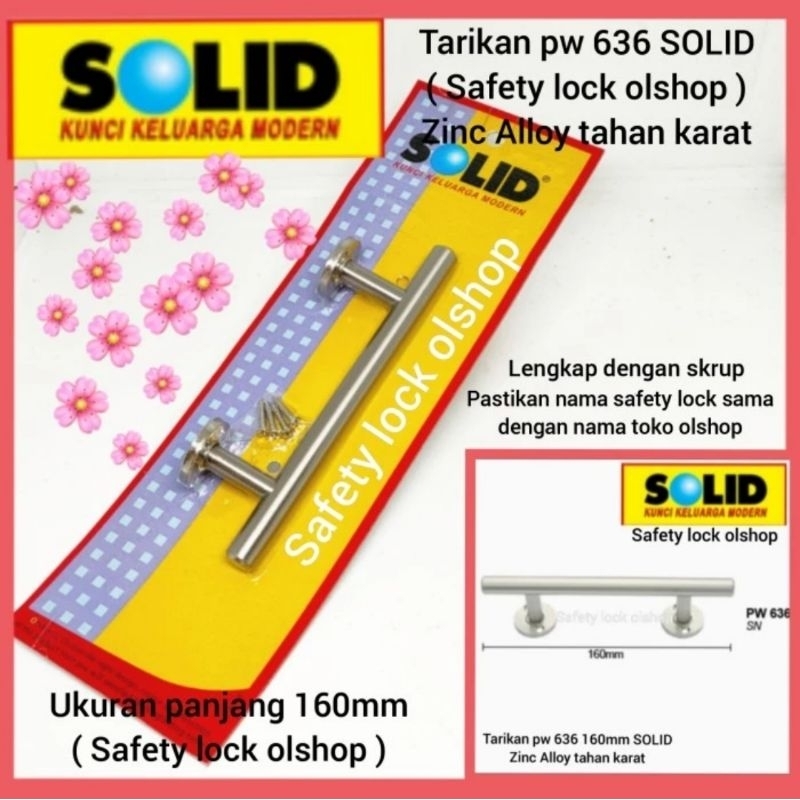Tarikan laci jendela pw 636 SOLID