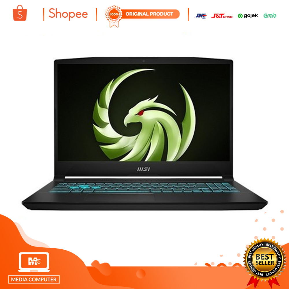 MSI Bravo 15 C7VFK GeForce RTX™ 4060 - Ryzen 7 7735HS 2x8GB 512GB W11