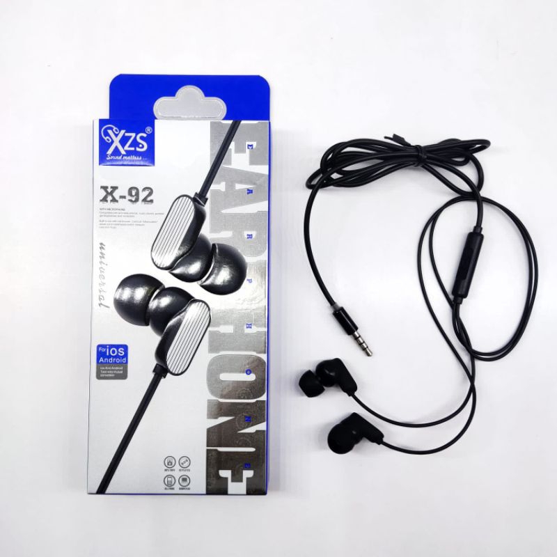 HEADSET XZS X-92 SUPER BASS STEREO HEADSET