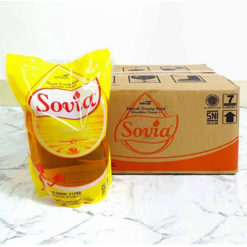 

Sovia Minyak Goreng 2L 1 Dus